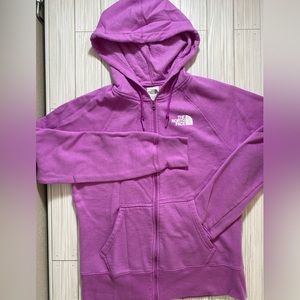 Women’s size medium North Face zip up hoodie